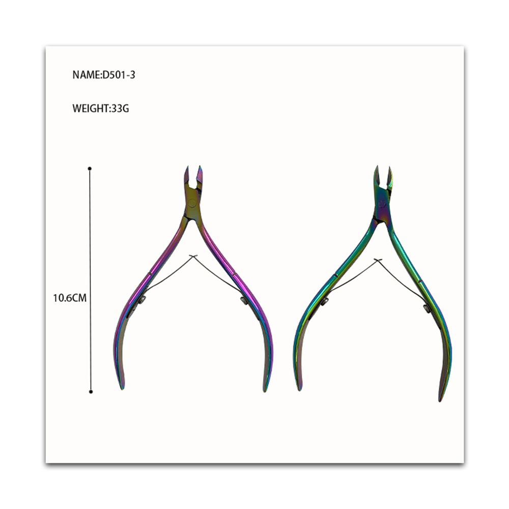 Foarfece pentru piele moartă de culoare degradată